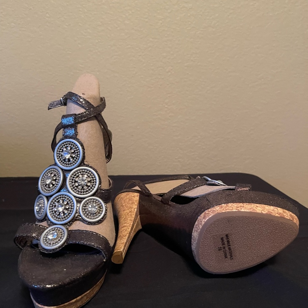 Metallic Heels